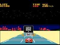 une photo d'Ã©cran de Battle Outrun sur Sega Master System